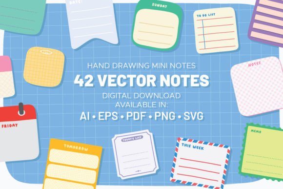 Hand-Drawing Mini Notes: A Designer's Take on Stitching Whimsy
