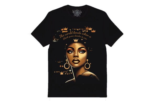 Melanin Afro Queen Black Women T-Shirt: A Designer's Review