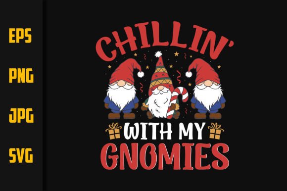 Review: Chillin with My Gnomie T-Shirt Design for Embroidery
