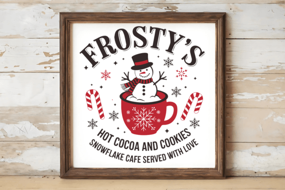 Review: Frosty's Hot Cocoa and Cookies Snowflake Design
