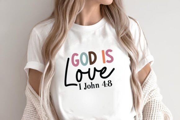 Review: God is Love I John 4 8 for Embroidery