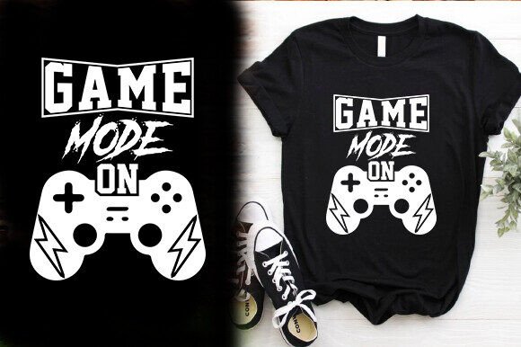 Reviewing GAME MODE on VECTOR TSHIRT DESIGN for Embroidery