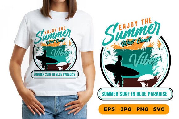 Vintage Summer Vibes T-shirt Design: A Pro Review